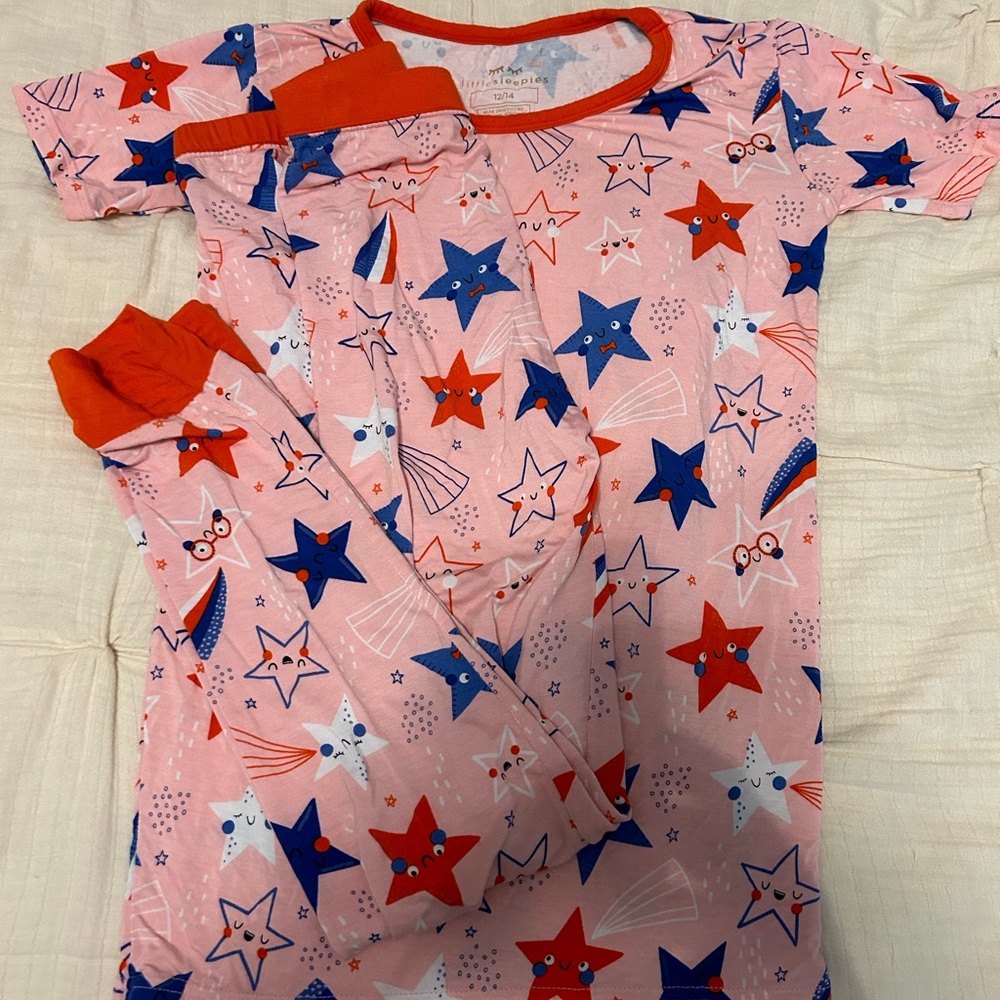 Little Sleepies kids pjs 12/14